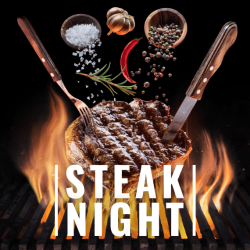 Steak Night - Every Thursday at the National Hotel
